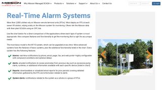 
                            5. Real-Time Alarm Systems - Mission Communications, LLC
