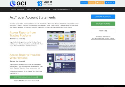 
                            6. Real-time GCI Account Statement | Access Online & Through the ...