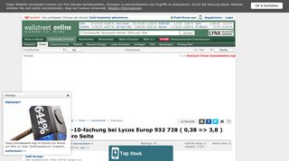 
                            7. Realistische Ver-10-fachung bei Lycos Europ 932 728 ( 0,38 => 3,8 ...