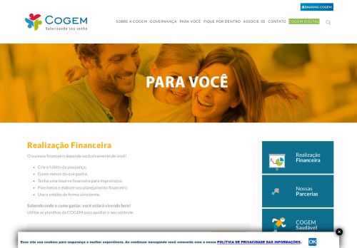 
                            7. Realização Financeira – COGEM