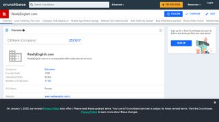 
                            9. ReallyEnglish.com | Crunchbase