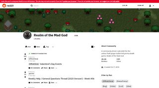 
                            9. Realm of the Mad God - Reddit