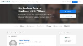 
                            8. Realm.io - Codementor