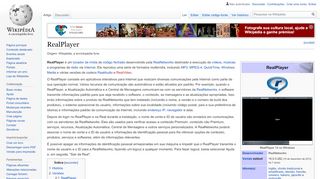 
                            13. RealPlayer – Wikipédia, a enciclopédia livre