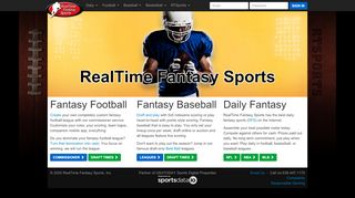 
                            2. RealTime Fantasy Sports: Fantasy Football Baseball Basketball and ...