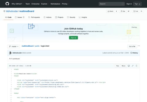 
                            13. realtimeBoard/login.html at master · bibhuticoder ...