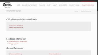 
                            6. Realtor Resources | Sutton Centre Realty