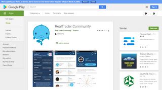 
                            10. RealTrader Community - Apps on Google Play