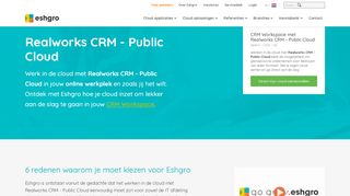 
                            13. Realworks CRM | Jouw online werkplek in de Cloud | Eshgro BV