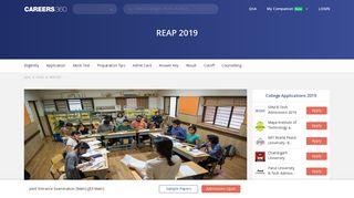 
                            2. REAP 2019 – Dates, Eligibility, Application Form, Cutoff, Counselling