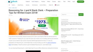 
                            11. Reasoning for J and K Bank Clerk - Preparation Tips for Written Exam ...
