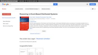 
                            6. Reasoning in Event-Based Distributed Systems