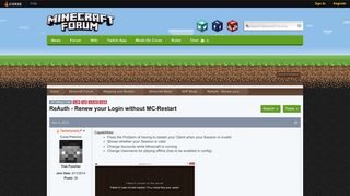 
                            7. ReAuth - Renew your Login without MC-Restart - WIP Mods ...