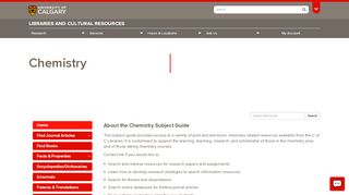 
                            13. Reaxys - Chemistry - Library at University of Calgary