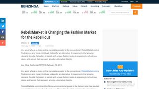 
                            13. RebelsMarket is Changing the Fashion Market for the Rebellious ...