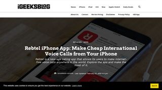 
                            7. Rebtel iPhone App: Make Cheap International ... - ...