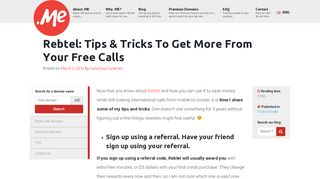 
                            6. Rebtel: Tips & Tricks To Get More From Your Free Calls • ...