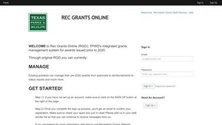 
                            9. REC GRANTS ONLINE