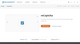 
                            7. reCAPTCHA - Google Captcha (reCAPTCHA) – BestWebSoft