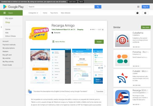 
                            11. Recarga Amigo - Apps on Google Play