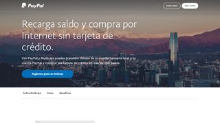 
                            11. Recarga saldo en tu cuenta PayPal con Multicaja - PayPal CL