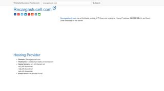 
                            4. Recargastucell.com Error Analysis (By Tools)