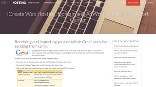 
                            5. Receiving and sending emails by using Gmail to import POP3