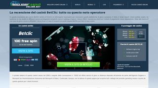 
                            11. Recensione BetClic casinò: tutti i dettagli su questo operatore!