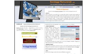 
                            12. Recensione Sito Centro di Opinione .it | Sondaggi Remunerati