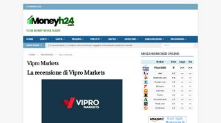 
                            7. Recensione Vipro Markets - Mr Banca