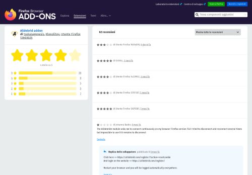 
                            13. Recensioni per Alldebrid addon – Componenti aggiuntivi per Firefox ...