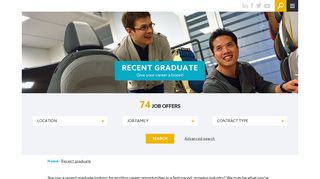 
                            6. Recent graduate | Faurecia Careers