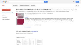 
                            11. Recent Trends and Developments in Social Software: International ...