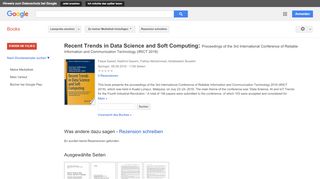 
                            7. Recent Trends in Data Science and Soft Computing: Proceedings of ... - Google Books-Ergebnisseite