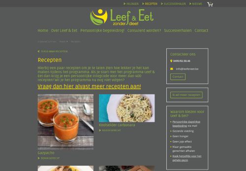 
                            3. Recepten - Leef & Eet