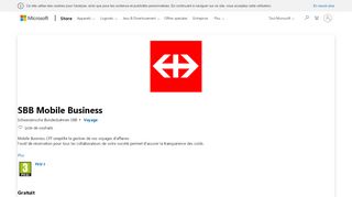 
                            13. Recevoir SBB Mobile Business - Microsoft Store fr-FR