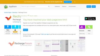 
                            12. Recharge Forum - Android app on AppBrain - AppBrain.com
