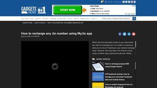 
                            13. Recharge Jio SIM: How to recharge any Jio number using MyJio ...