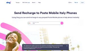 
                            12. Recharge Poste Mobile Phones in Italy. Send Top-up Today | Ding