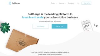
                            8. ReCharge: Recurring Billing, Subscriptions for Ecommerce