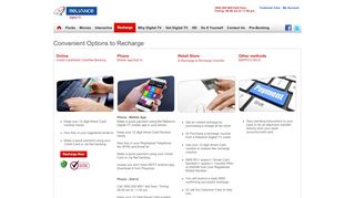 
                            9. Recharge - Reliance Digital TV