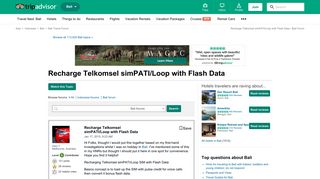 
                            12. Recharge Telkomsel simPATI/Loop with Flash Data - Bali Forum ...