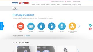 
                            5. Recharge Your Tata Sky Account Using Your Mobile| Tata Sky