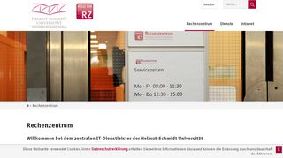 
                            2. Rechenzentrum - Helmut-Schmidt-Universität