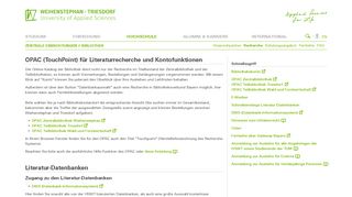 
                            12. Recherche : Hochschule Weihenstephan-Triesdorf