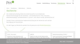 
                            3. Recherche | Pädagogische Hochschule St.Gallen