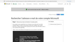 
                            11. Rechercher l'adresse e-mail de votre compte Microsoft - Xbox Support