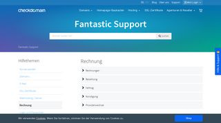 
                            4. Rechnung - Fantastic Support - checkdomain