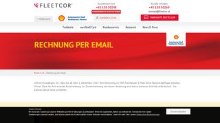 
                            4. Rechnung per email | FLEETCOR - fleetcor.at