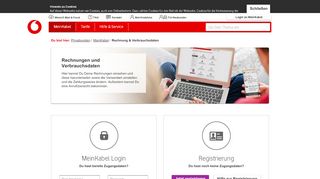 
                            6. Rechnung & Verbrauchsdaten - Vodafone Kabel Deutschland ...